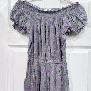 Fighting Eel Sig Zane romper sz S